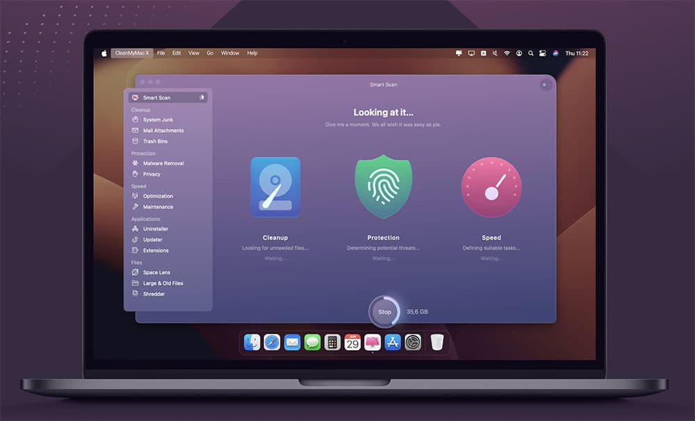 CleanMyMac X Smart Scan Feature